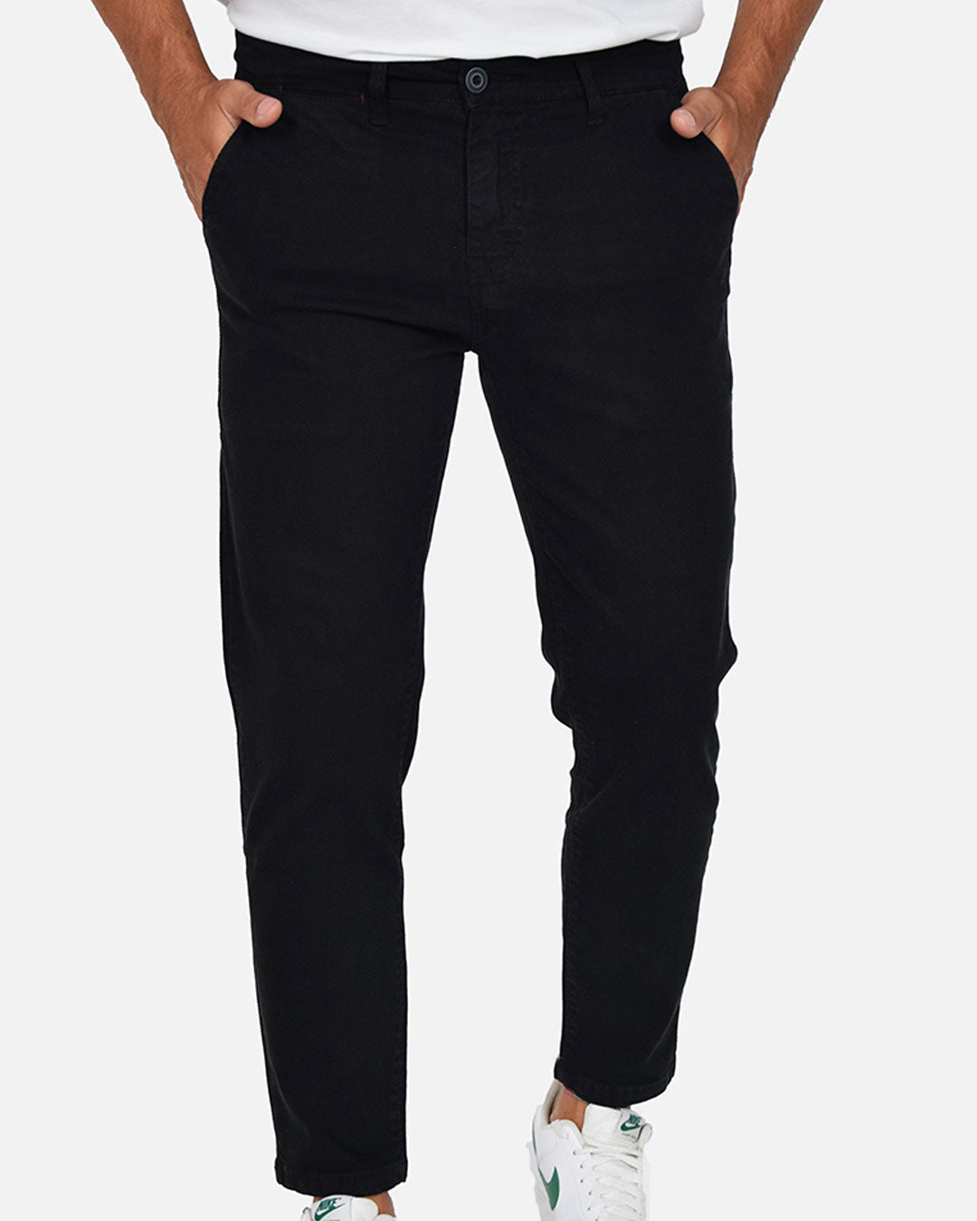 Pantaloni capri in piquet