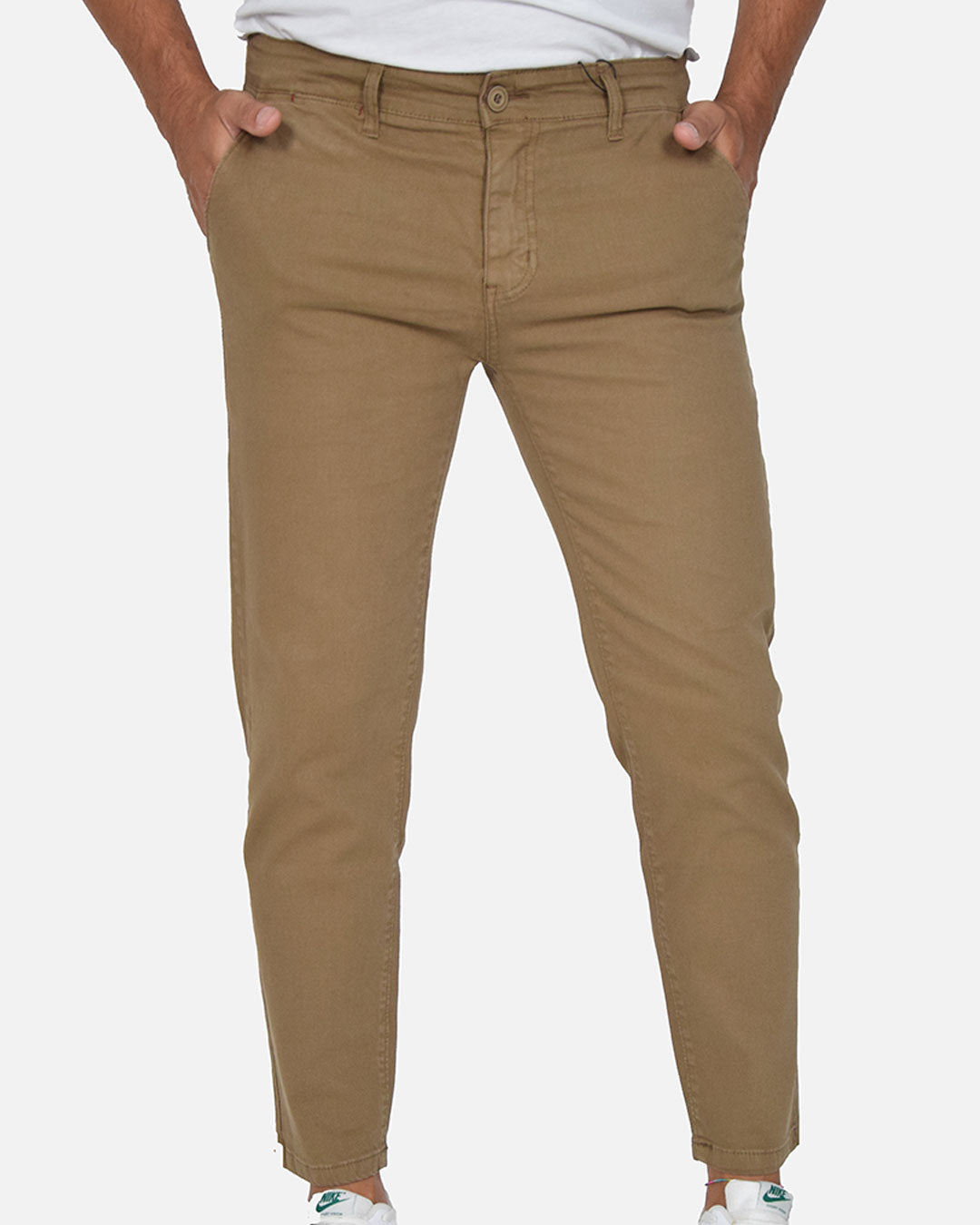 Pantaloni capri in piquet