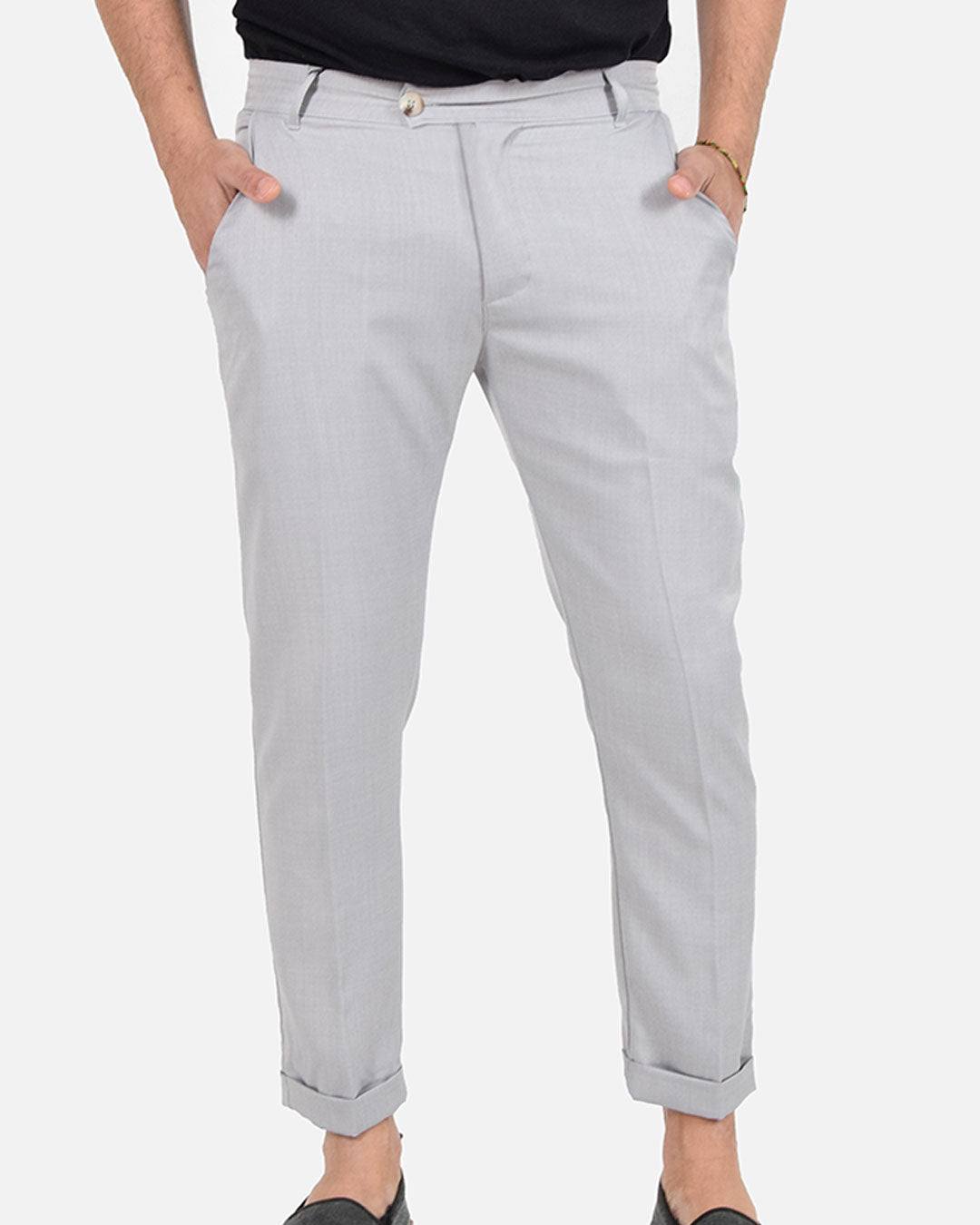 Pantaloni capri effetto sfumato