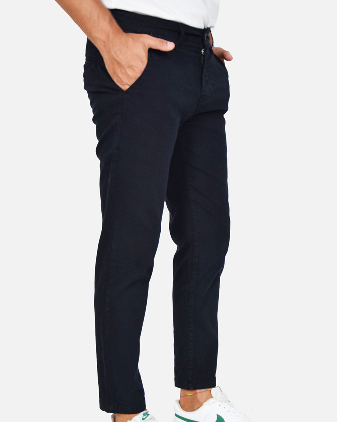 Pantaloni capri in piquet