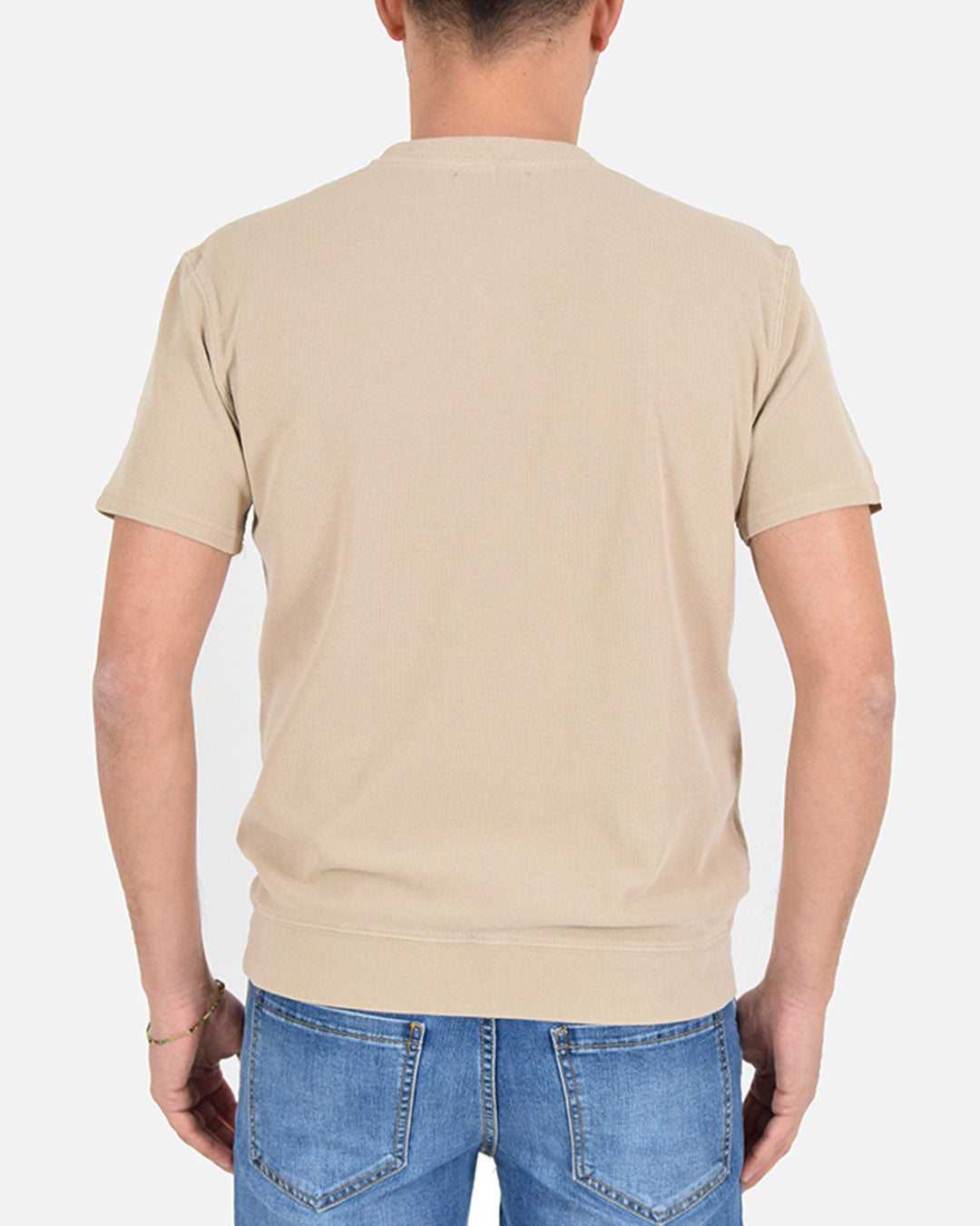 Maglia in cotone a nido d'ape
