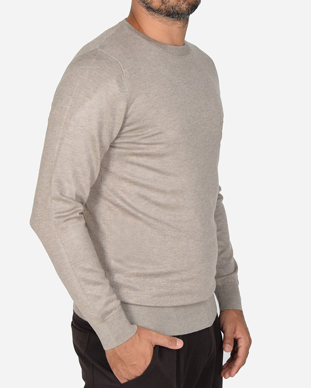 Pullover girocollo basic