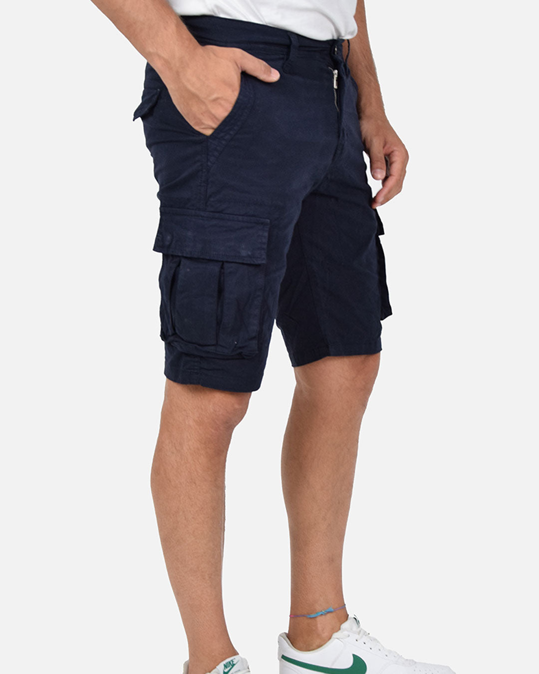 Bermuda skinny con tasconi