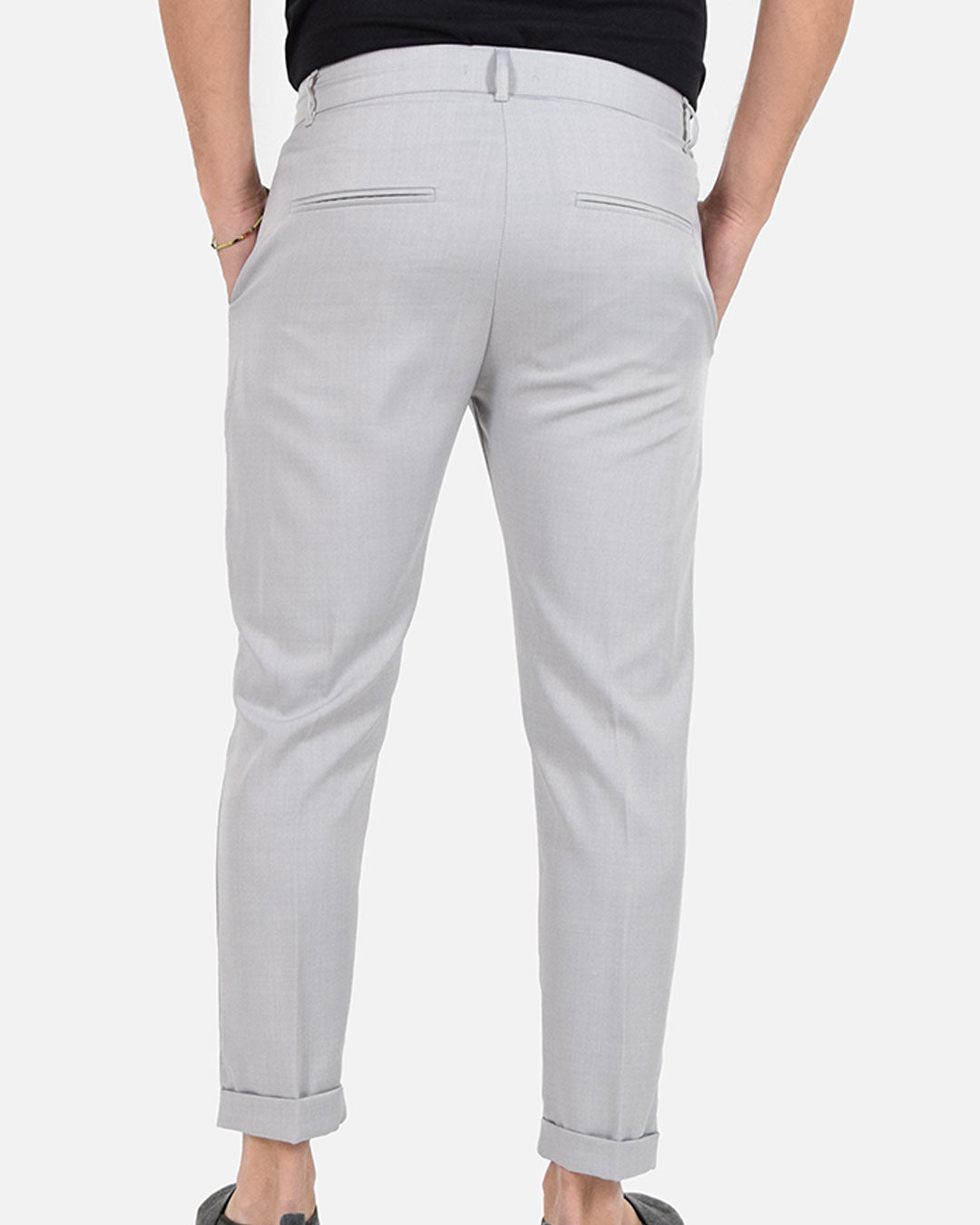 Pantaloni capri effetto sfumato