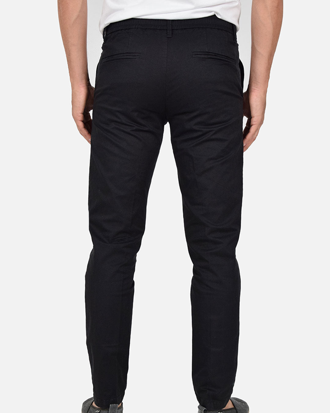 Pantaloni chino in cotone elasticizzato