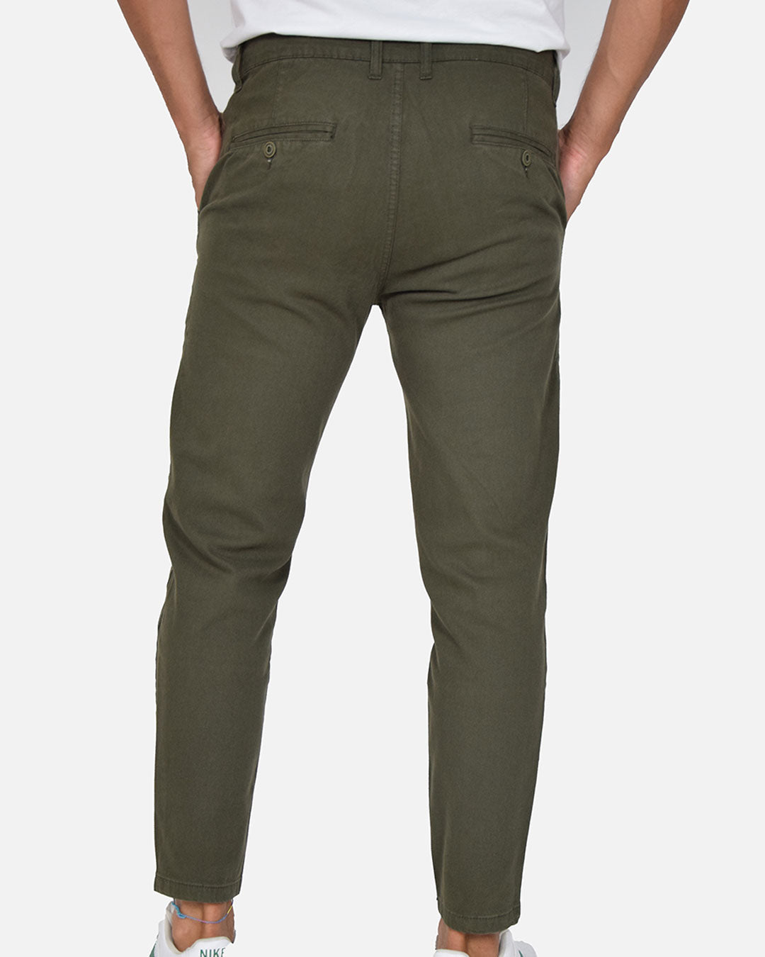 Pantaloni capri in piquet