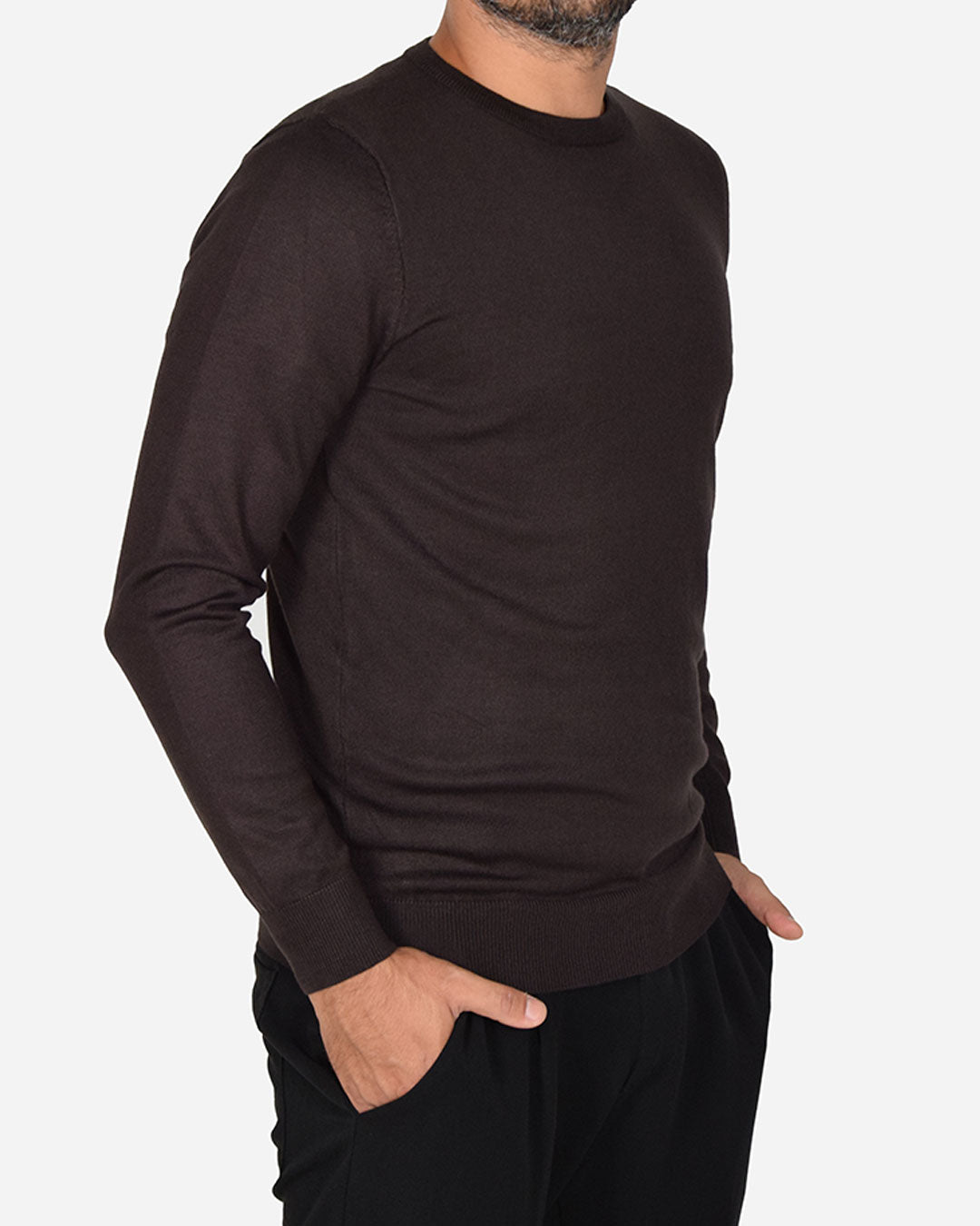 Pullover girocollo basic
