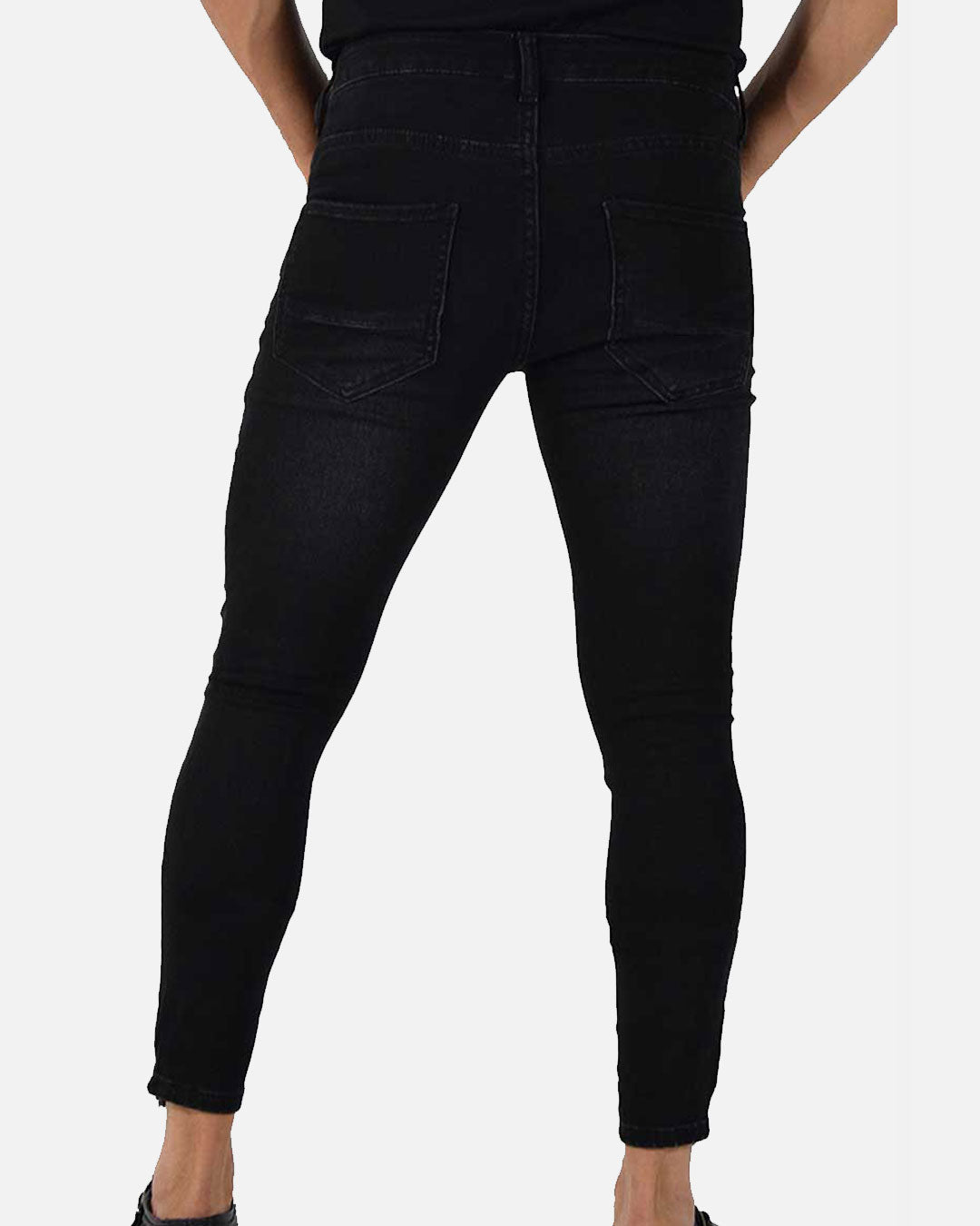 Jeans skinny con strappi