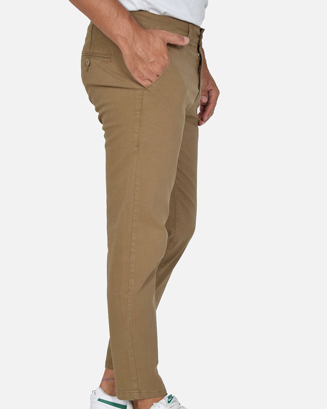 Pantaloni capri in piquet