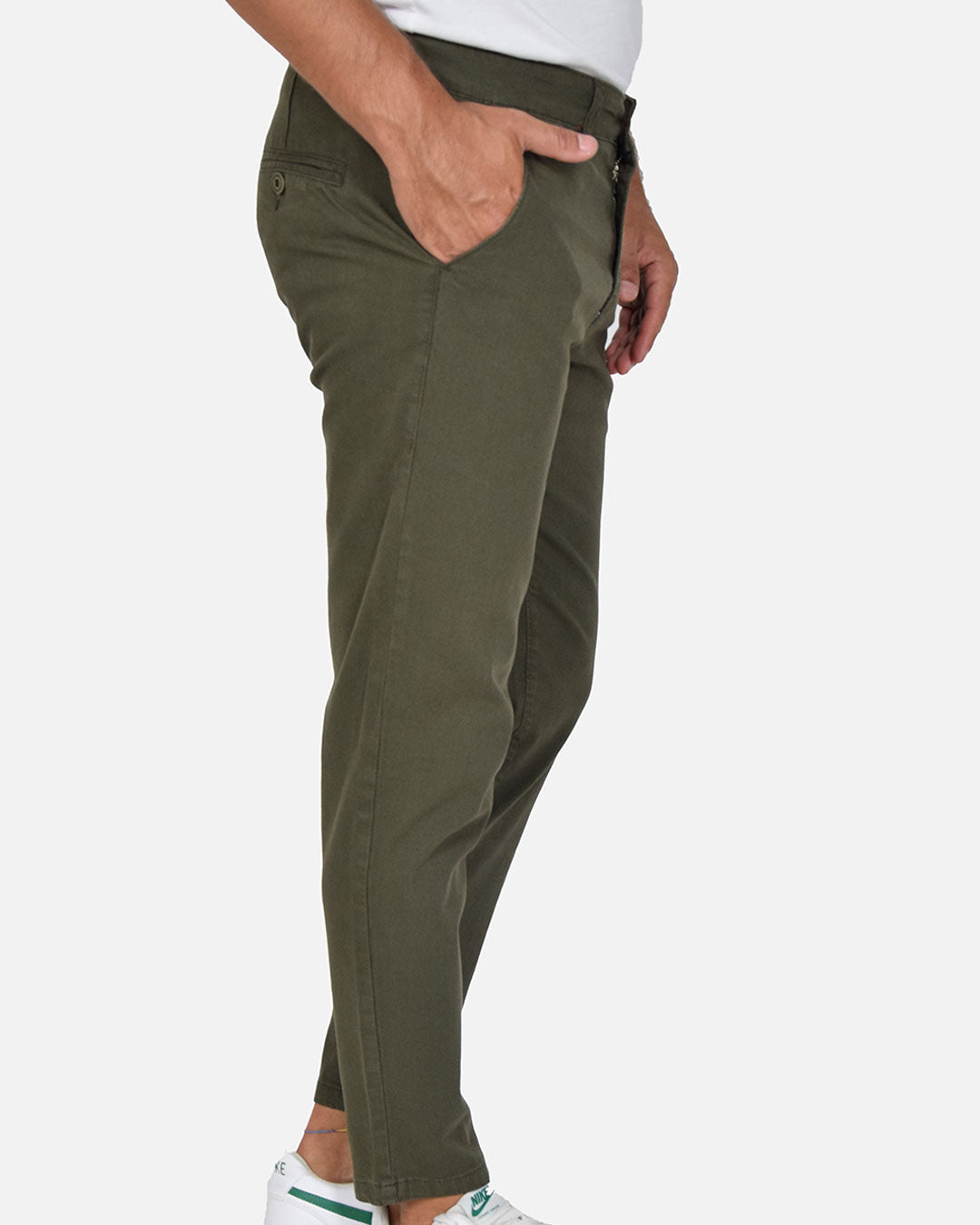 Pantaloni capri in piquet