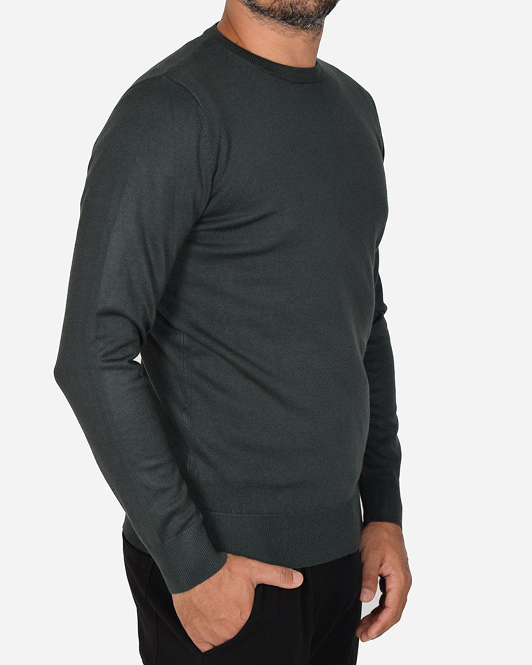 Pullover girocollo basic