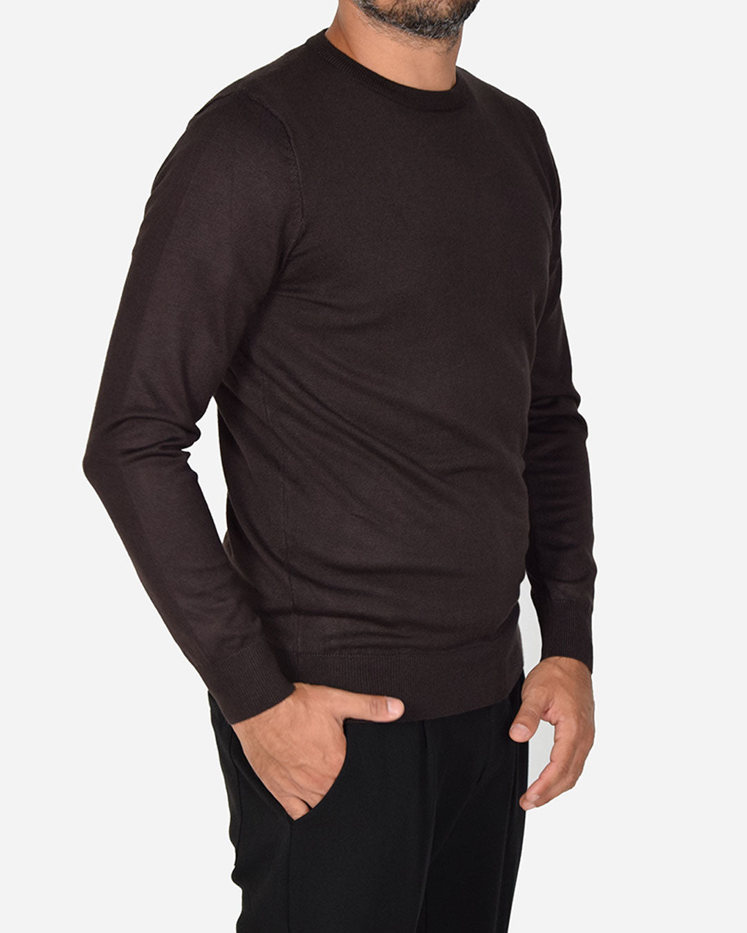 Pullover girocollo basic