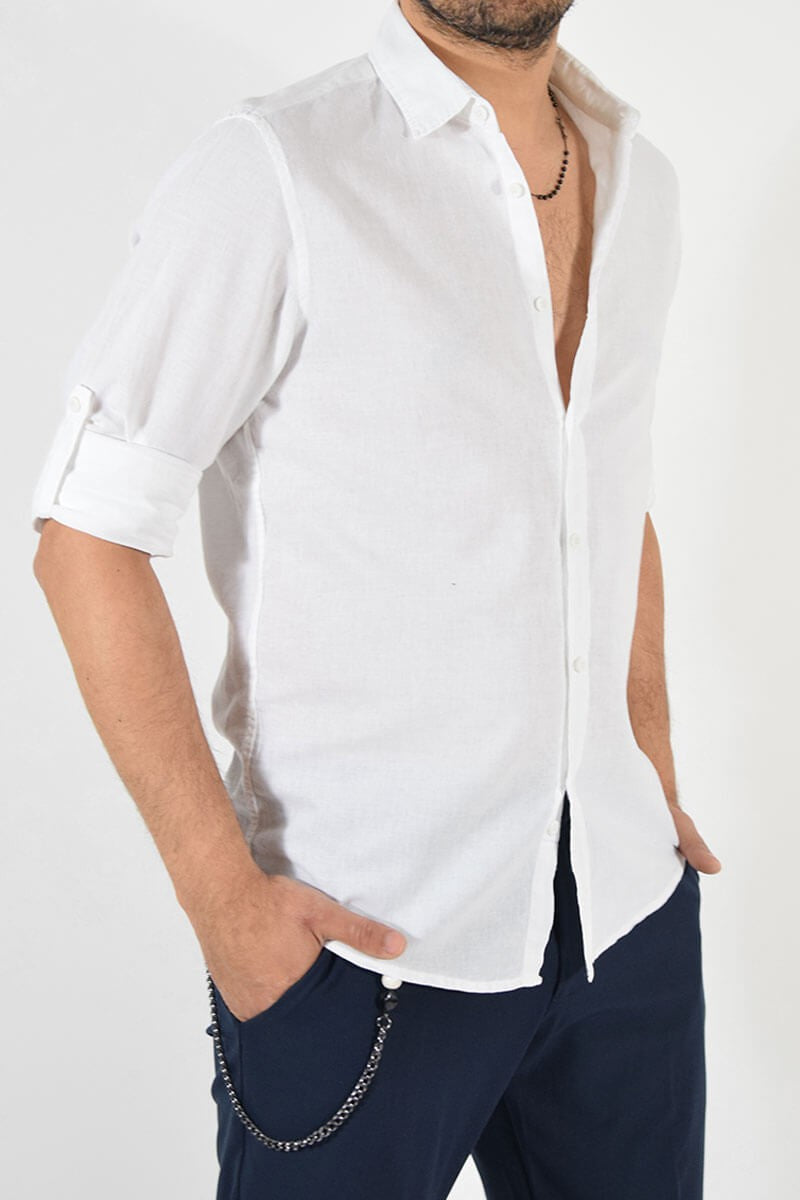 CAMICIA IN LINO