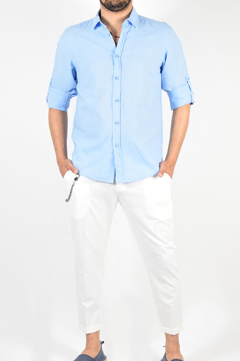 CAMICIA IN LINO
