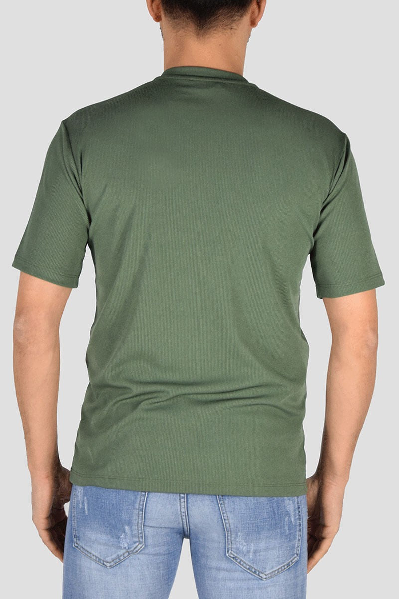 MAGLIA ELASTICIZZATA TESSUTO RIGATO