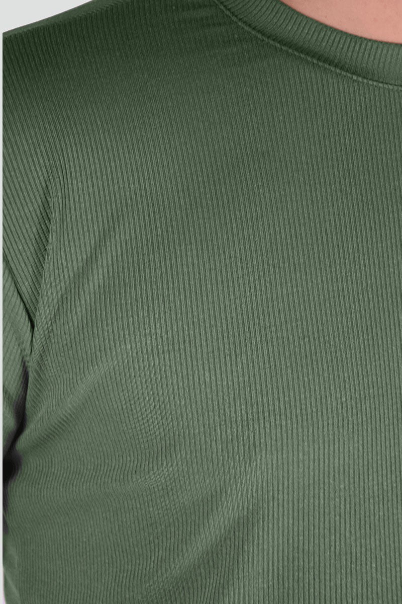 MAGLIA ELASTICIZZATA TESSUTO RIGATO