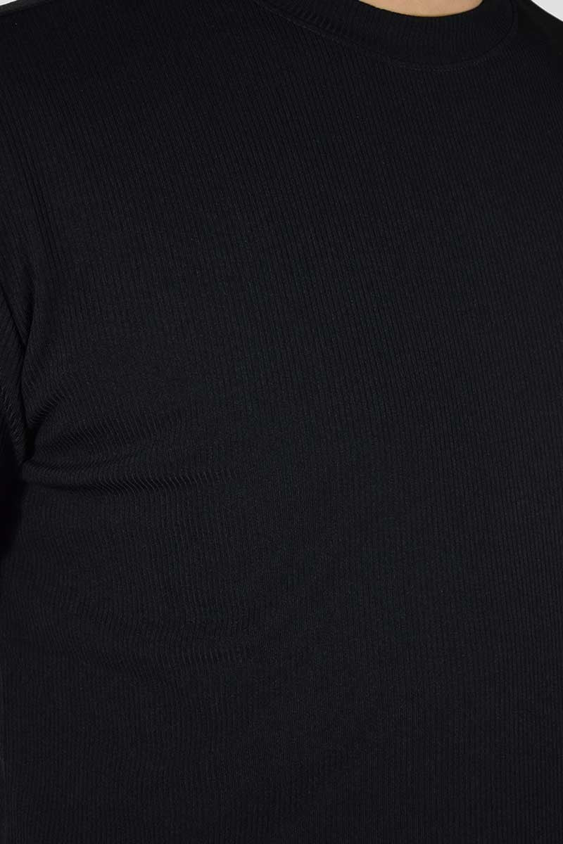 MAGLIA ELASTICIZZATA TESSUTO RIGATO