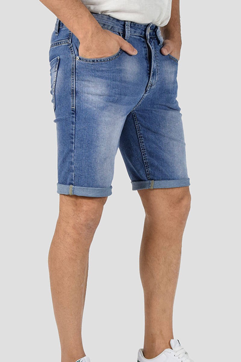 BERMUDA SKINNY IN DENIM