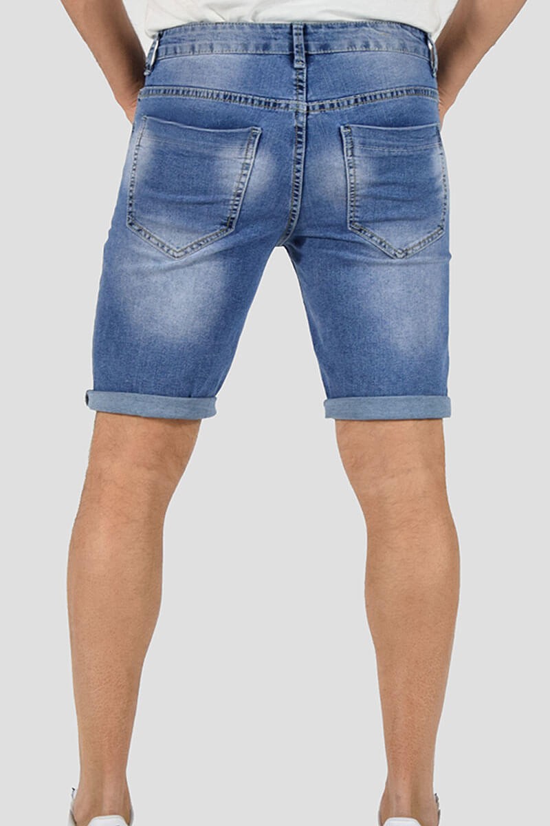 BERMUDA SKINNY IN DENIM