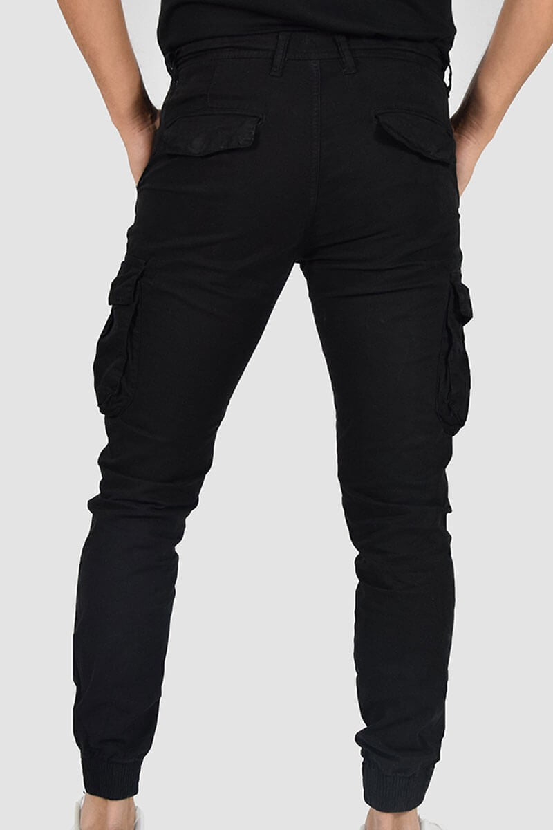 PANTALONI CON TASCONI E POLSINO
