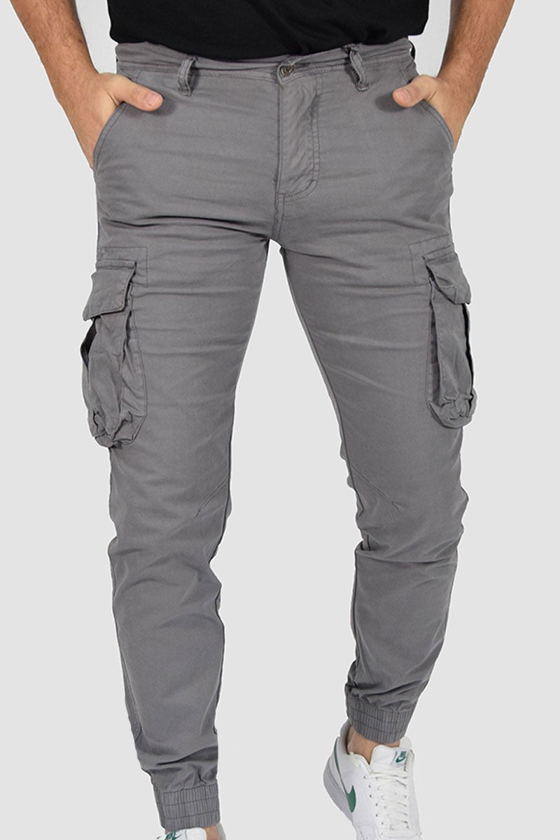 PANTALONI CON TASCONI E POLSINO