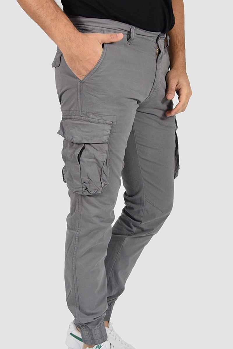 PANTALONI CON TASCONI E POLSINO