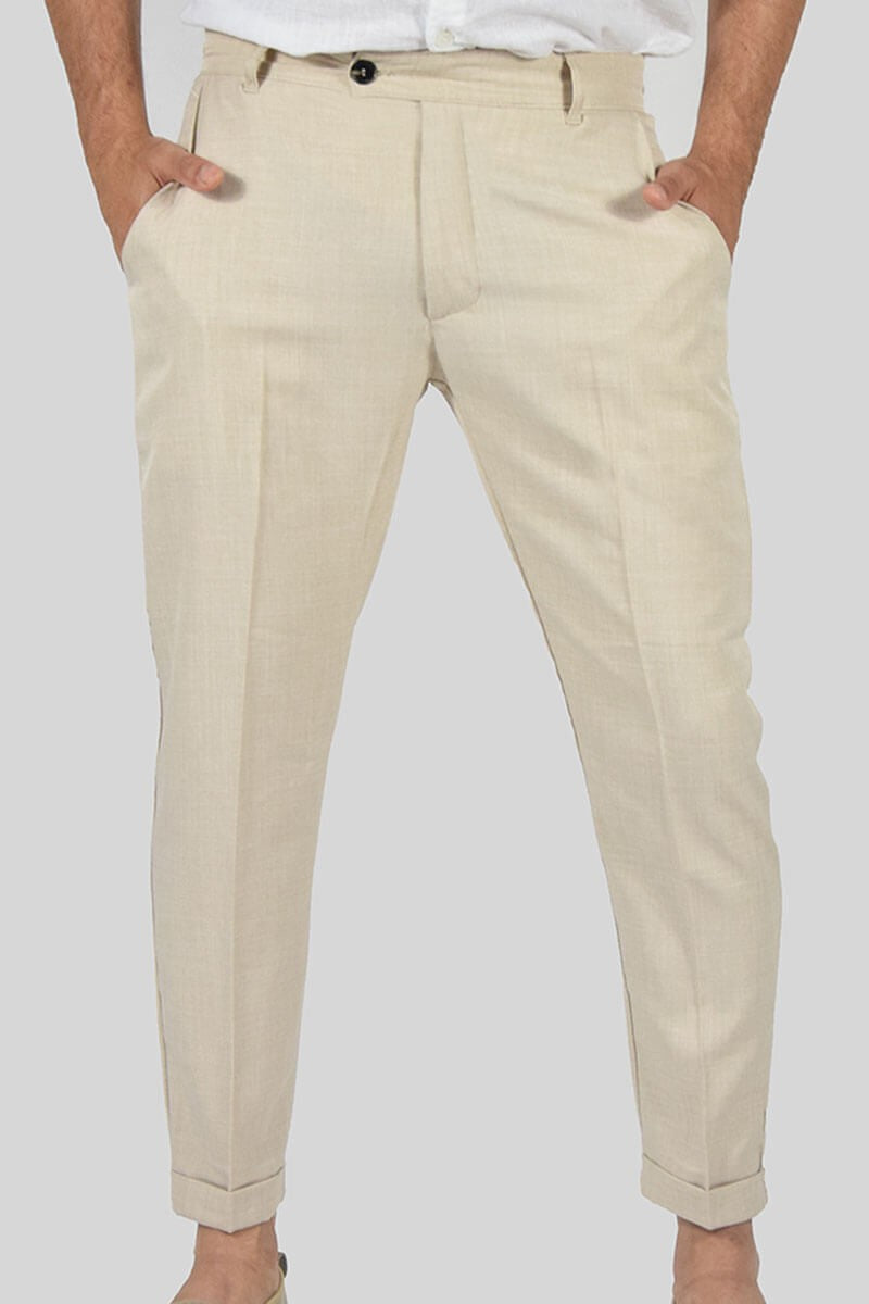 PANTALONI CAPRI EFFETTO SFUMATO