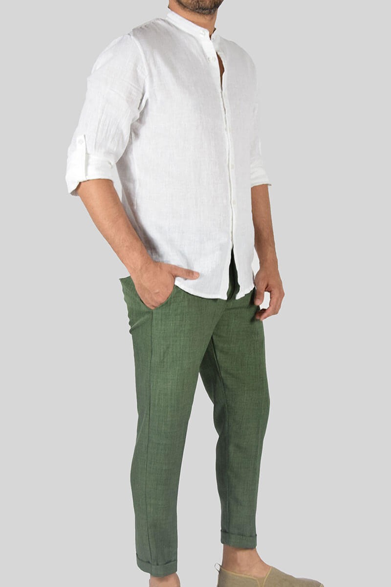 PANTALONI CAPRI EFFETTO SFUMATO