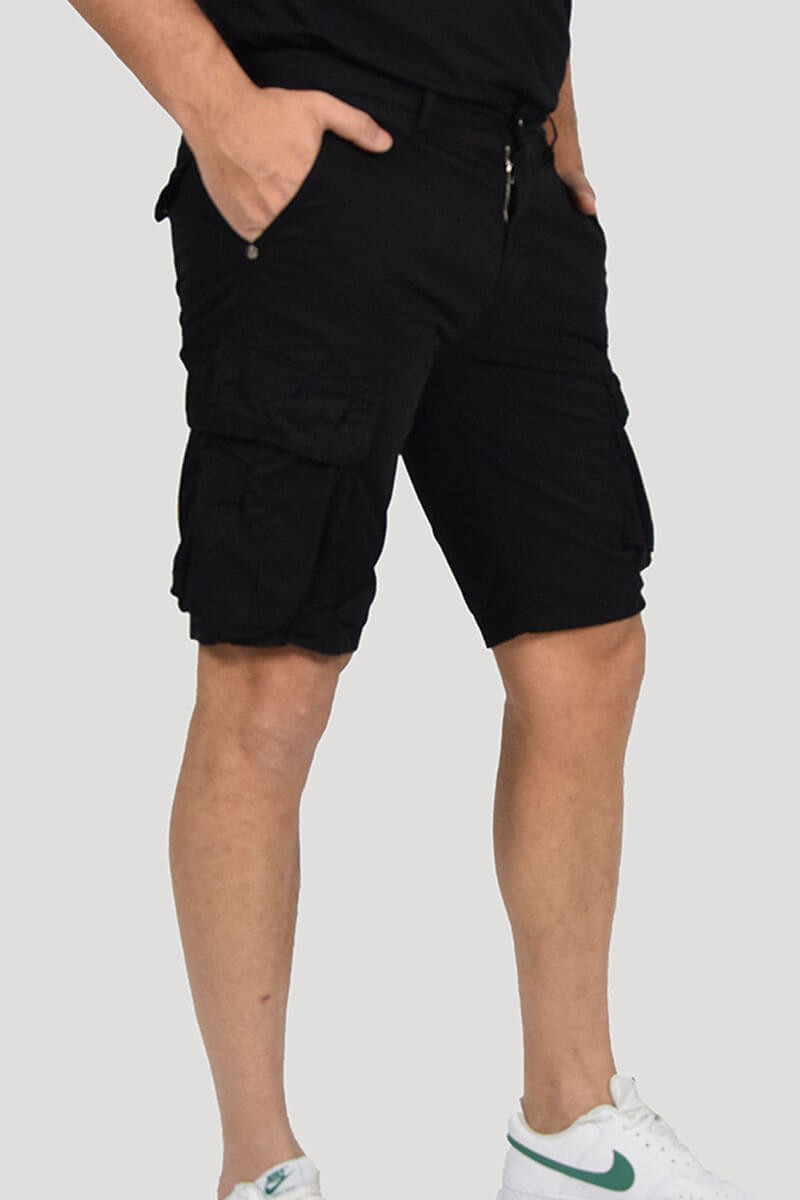BERMUDA SKINNY CON TASCONI