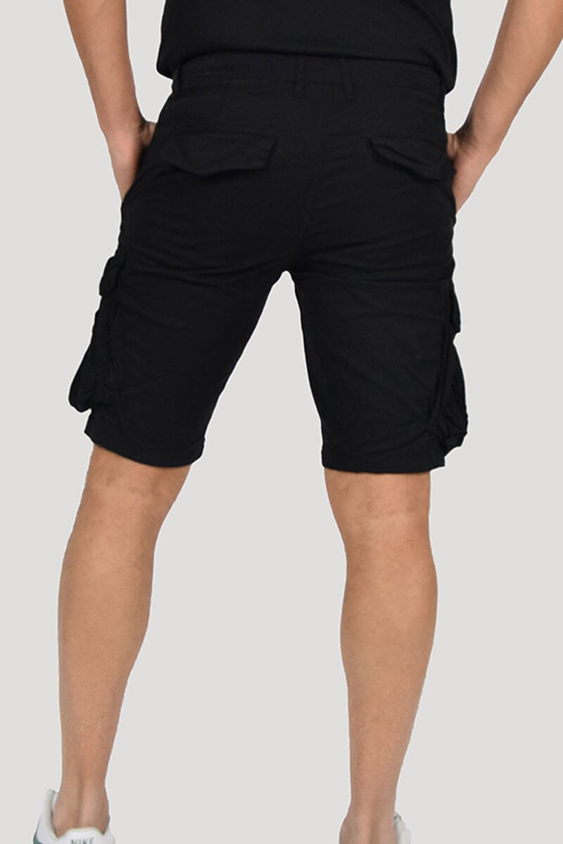 BERMUDA SKINNY CON TASCONI