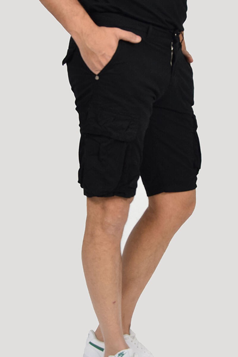 BERMUDA SKINNY CON TASCONI