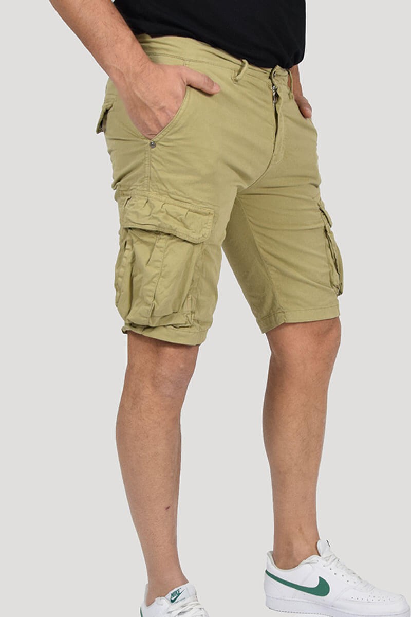 BERMUDA SKINNY CON TASCONI