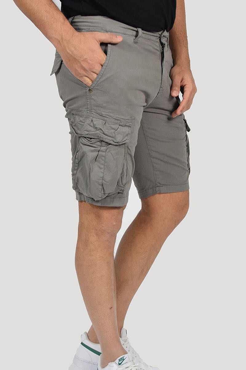 BERMUDA SKINNY CON TASCONI
