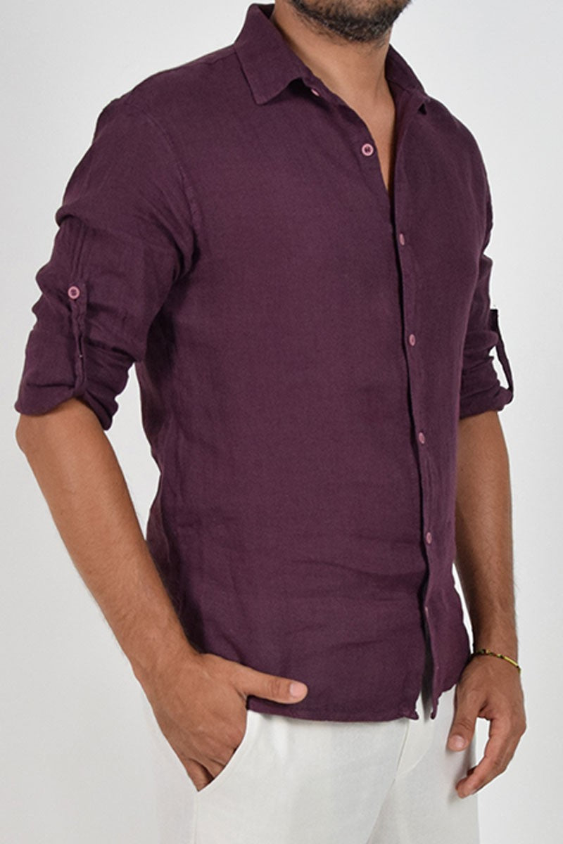 CAMICIA IN LINO