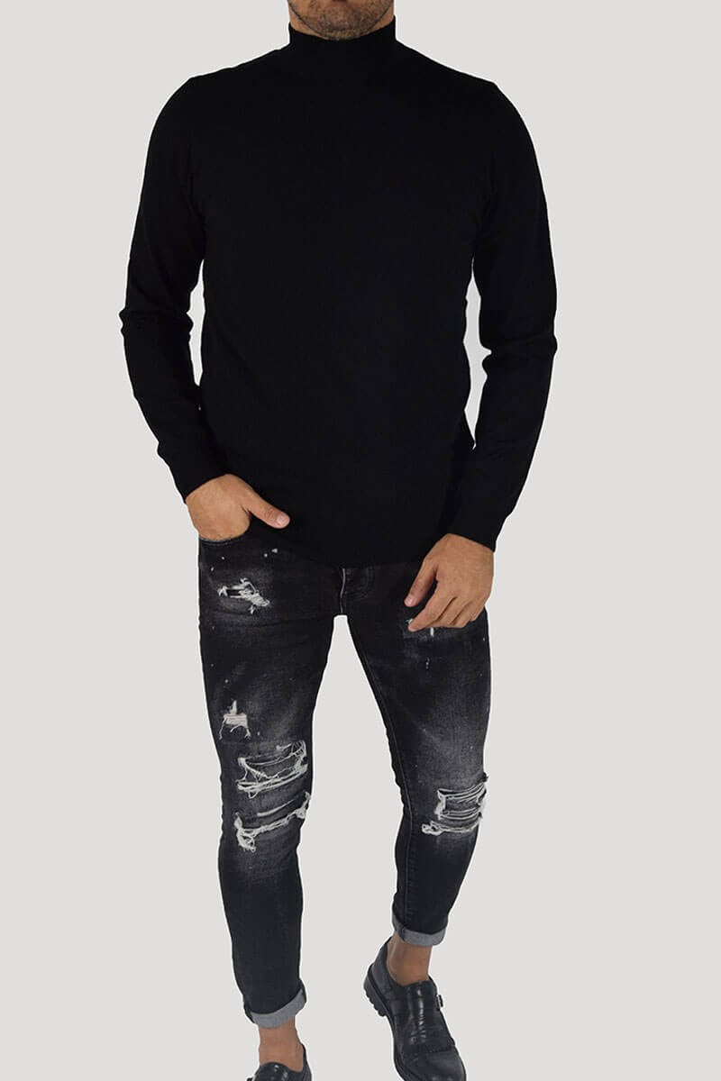JEANS SKINNY CON STRAPPI E PITTURA