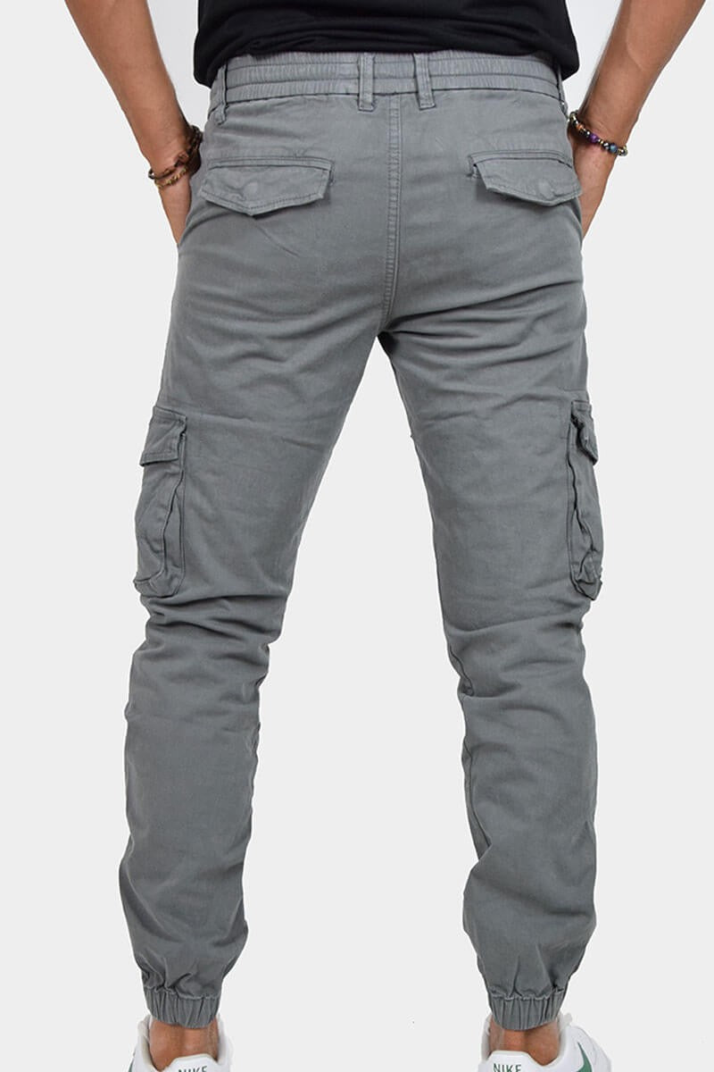 PANTALONI CON TASCONI E LACCIO IN VITA