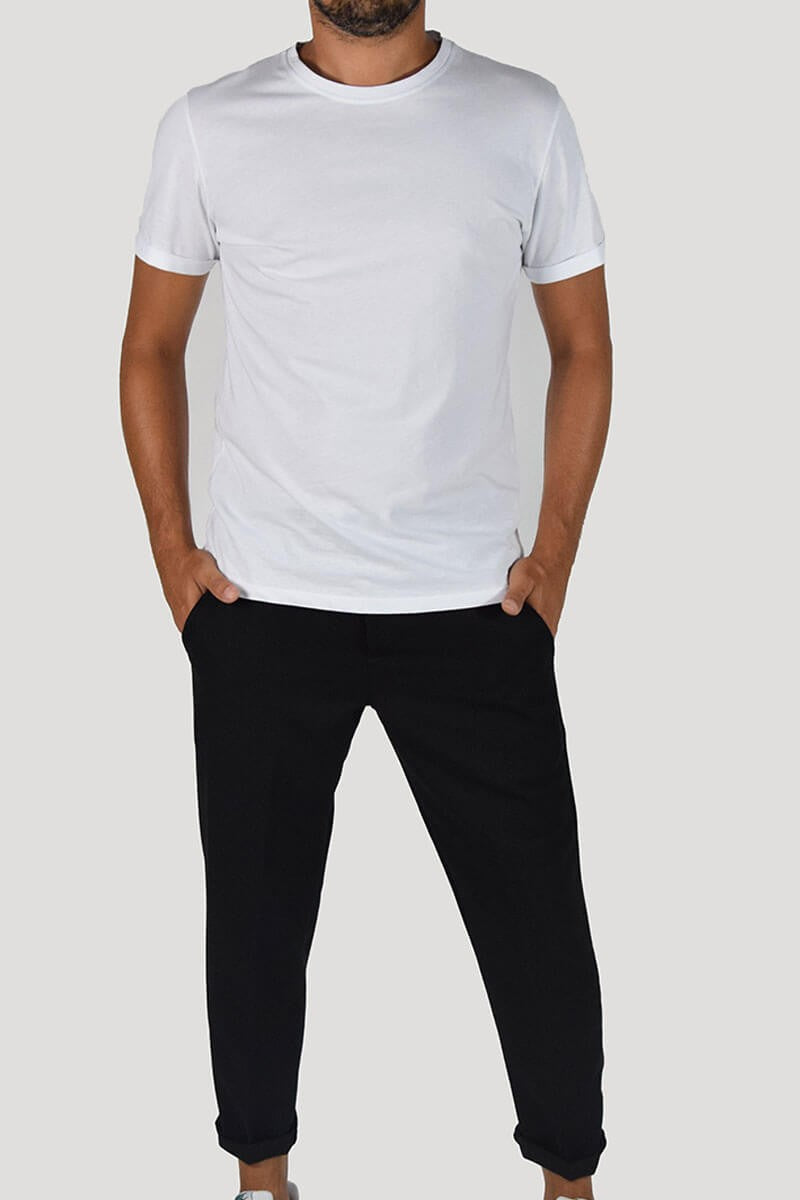 PANTALONI CON LACCIO IN VITA