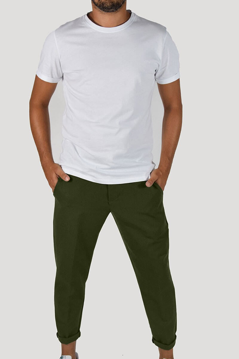 PANTALONI CON LACCIO IN VITA