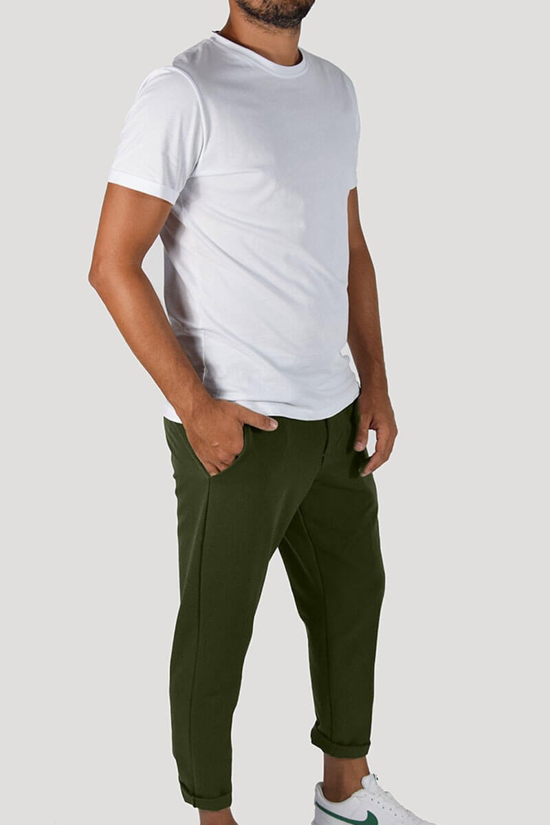 PANTALONI CON LACCIO IN VITA