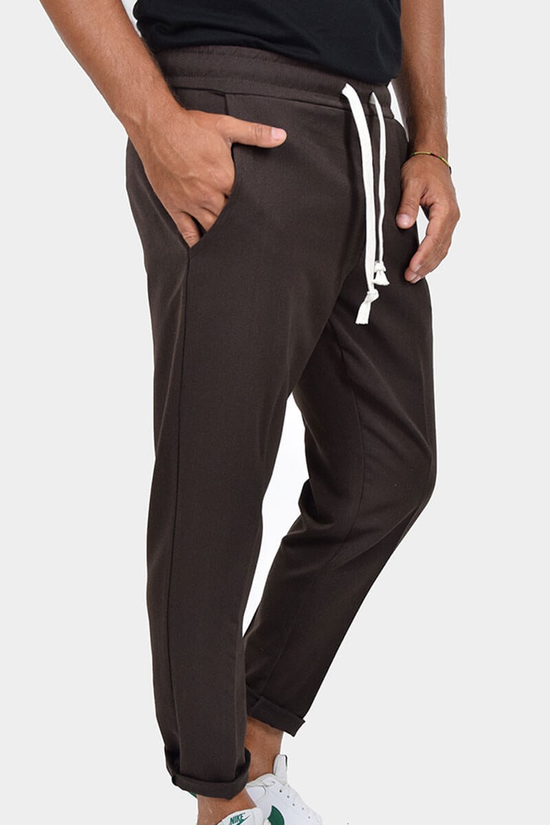 PANTALONI CON LACCIO IN VITA