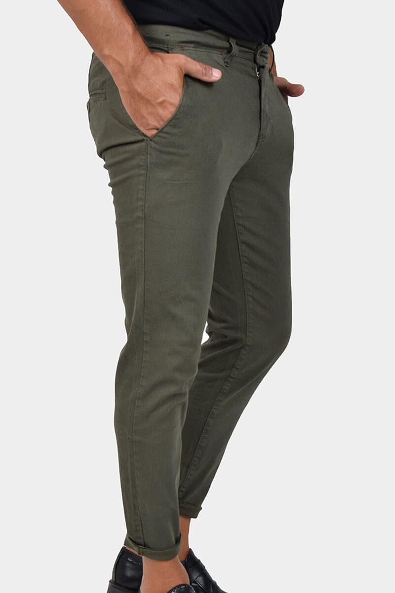 PANTALONI SKINNY CAPRI