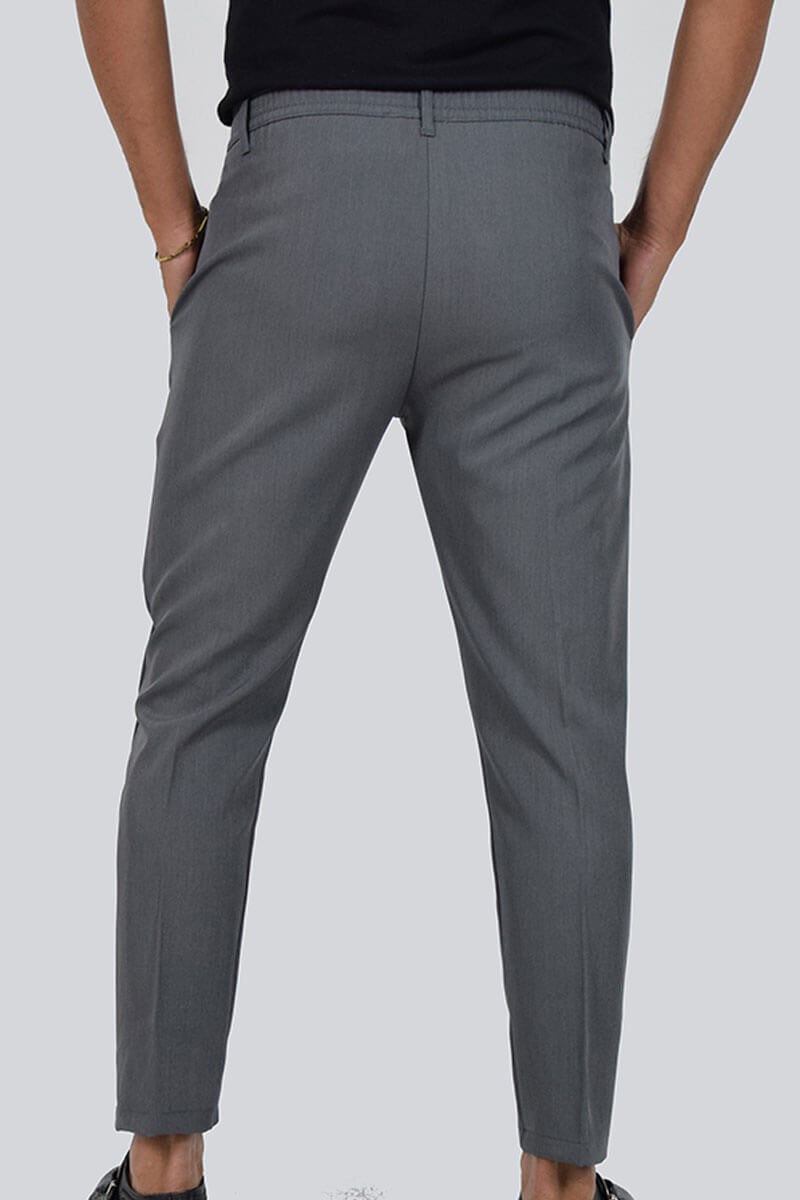 PANTALONI CAPRI CON VITA ELASTICIZZATA