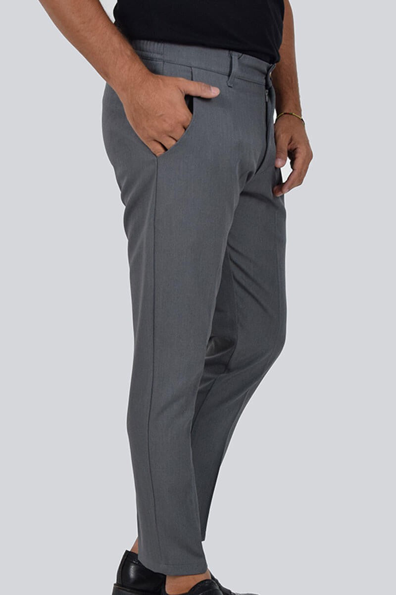 PANTALONI CAPRI CON VITA ELASTICIZZATA