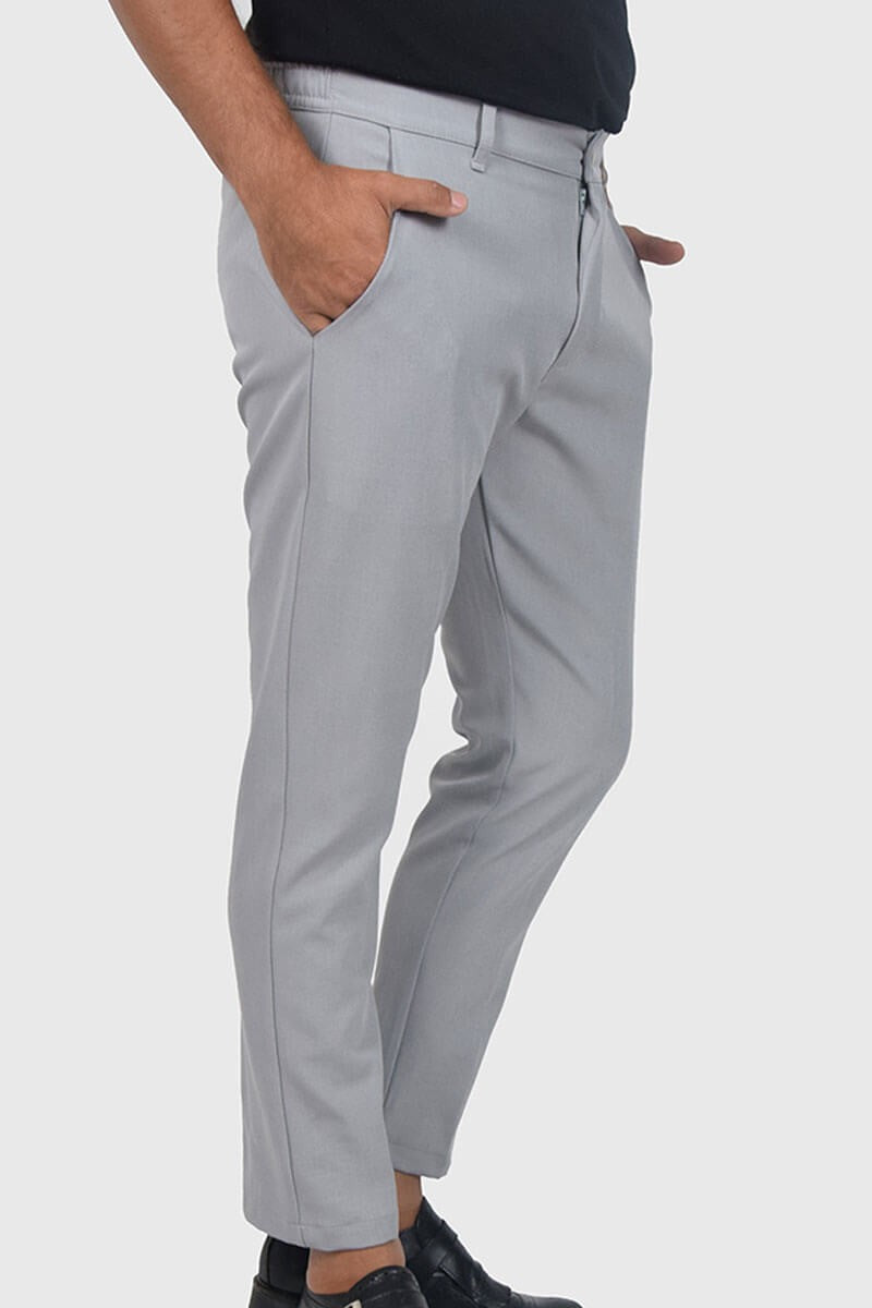 PANTALONI CAPRI CON VITA ELASTICIZZATA