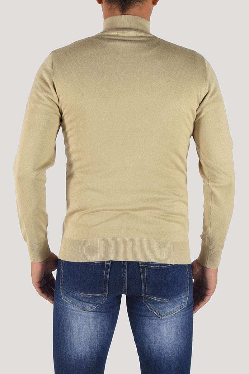 PULLOVER CON CERNIERA SUL COLLO