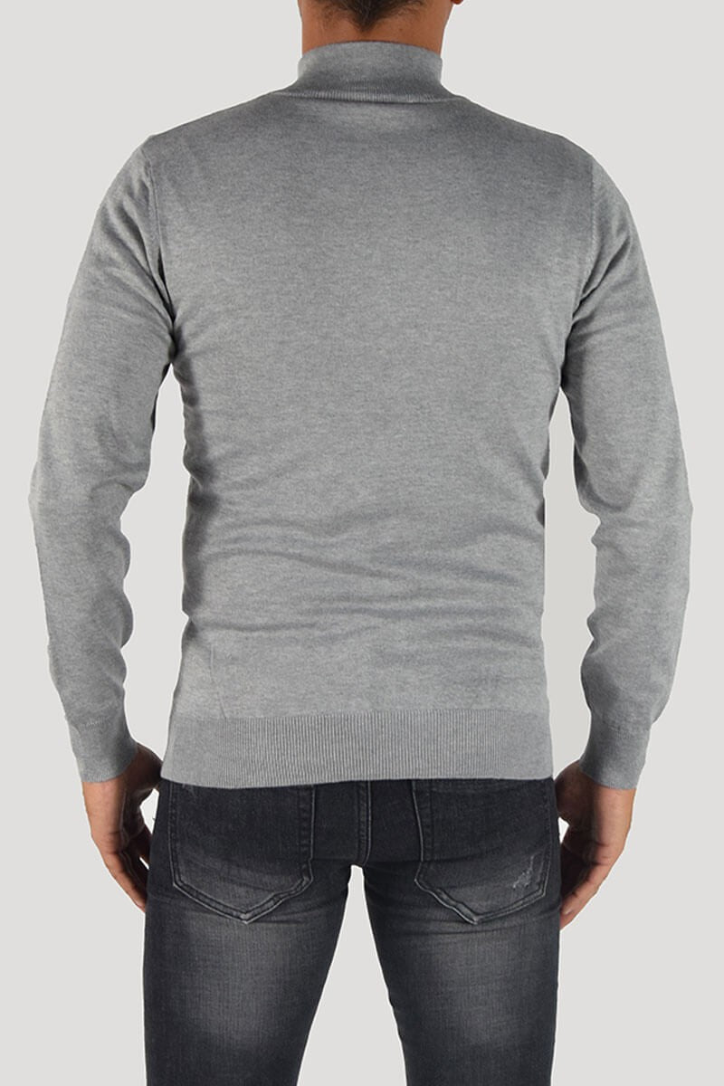 PULLOVER CON CERNIERA SUL COLLO