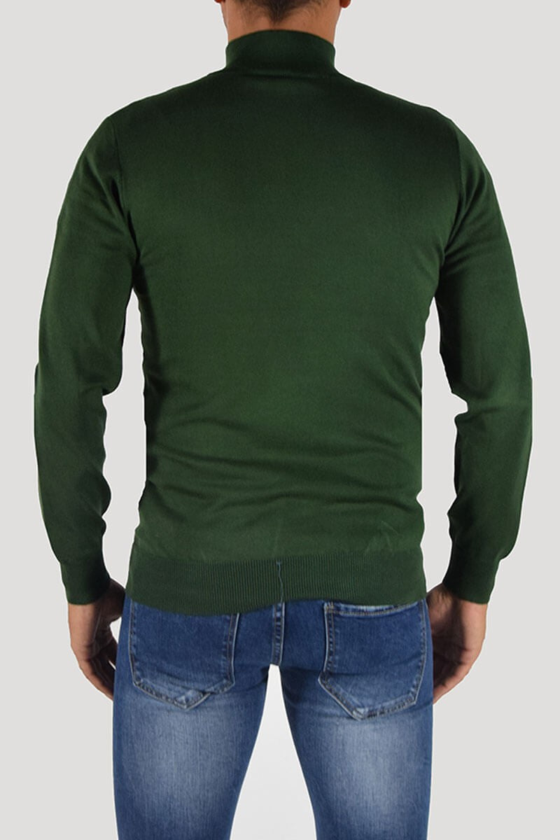 PULLOVER CON CERNIERA SUL COLLO